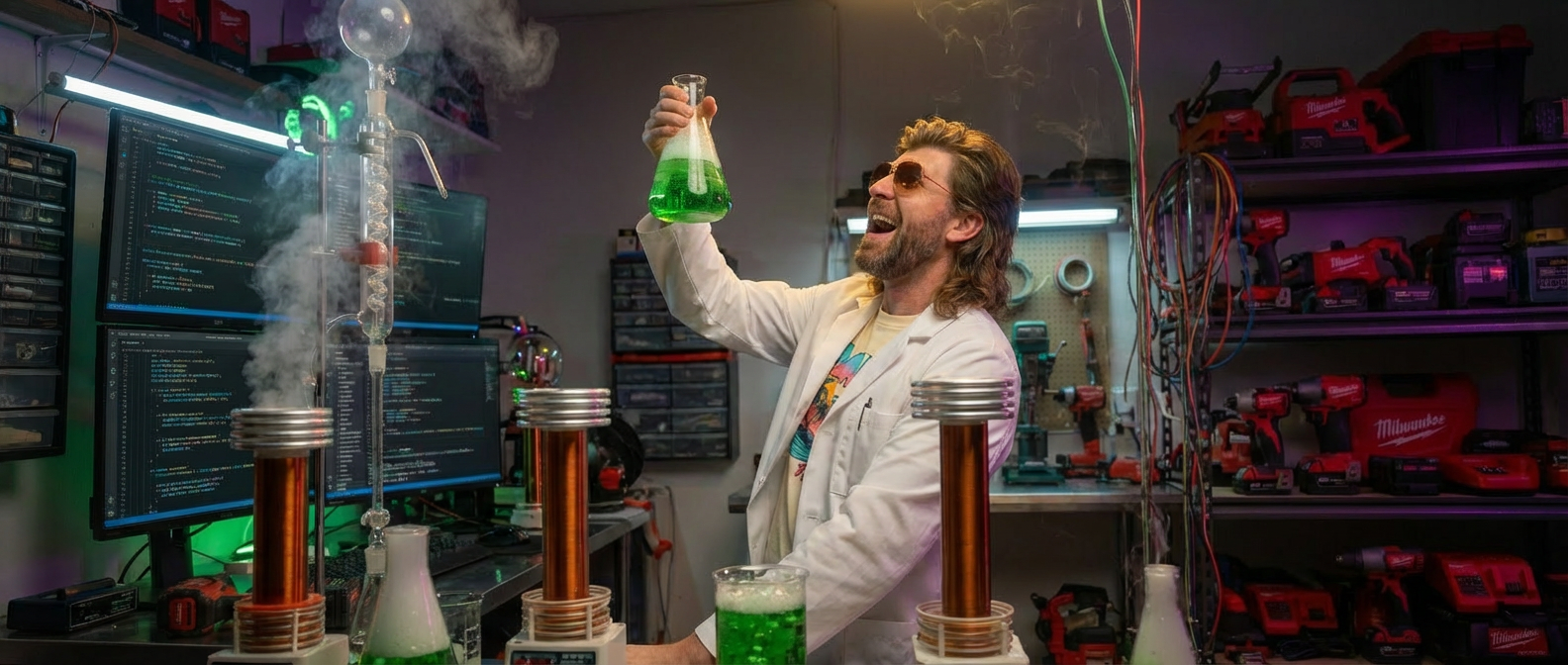 Garrison Labs at work